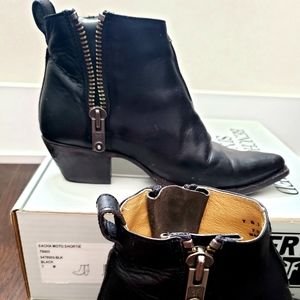 Frye Sacha Moto Shortie Boots